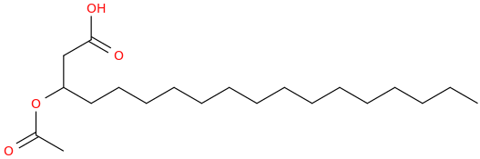 3 acetoxy octadecanoic acid